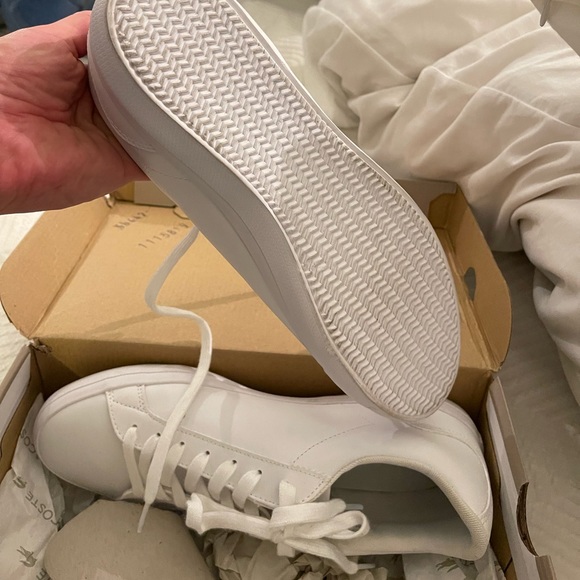 Lacoste white sneakers, NEW - Picture 4 of 4